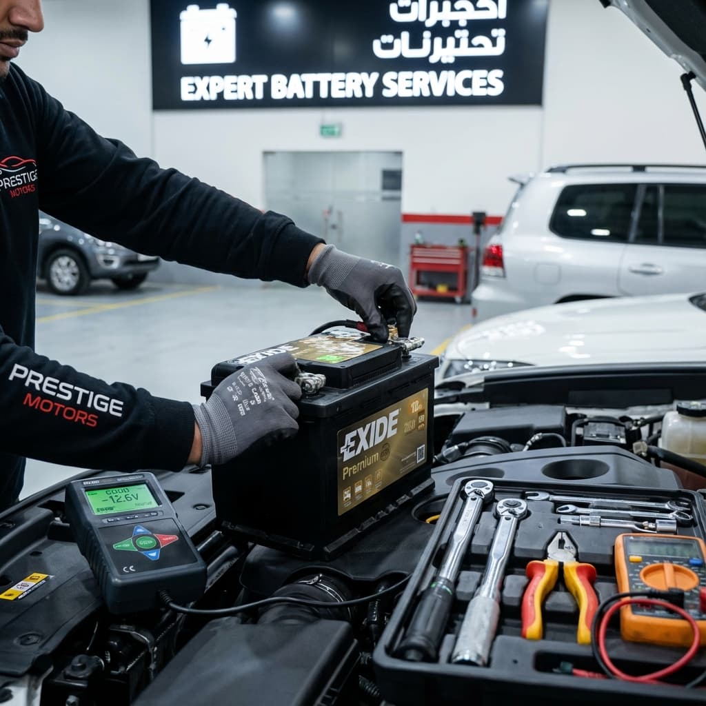Car Battery Replacement Dubai