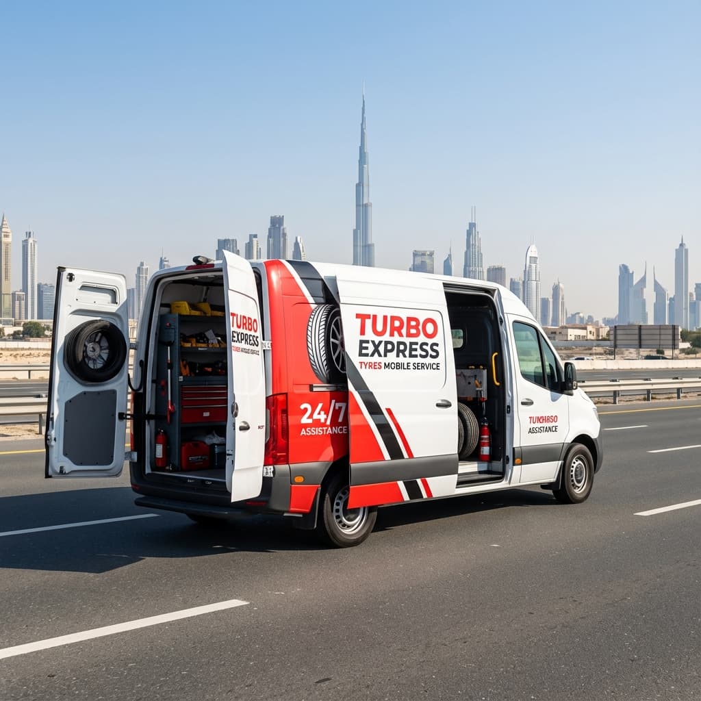 Emergency Mobile Tyre Service Dubai