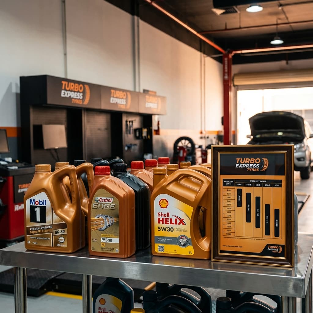 5W30 Engine Oil Dubai Service