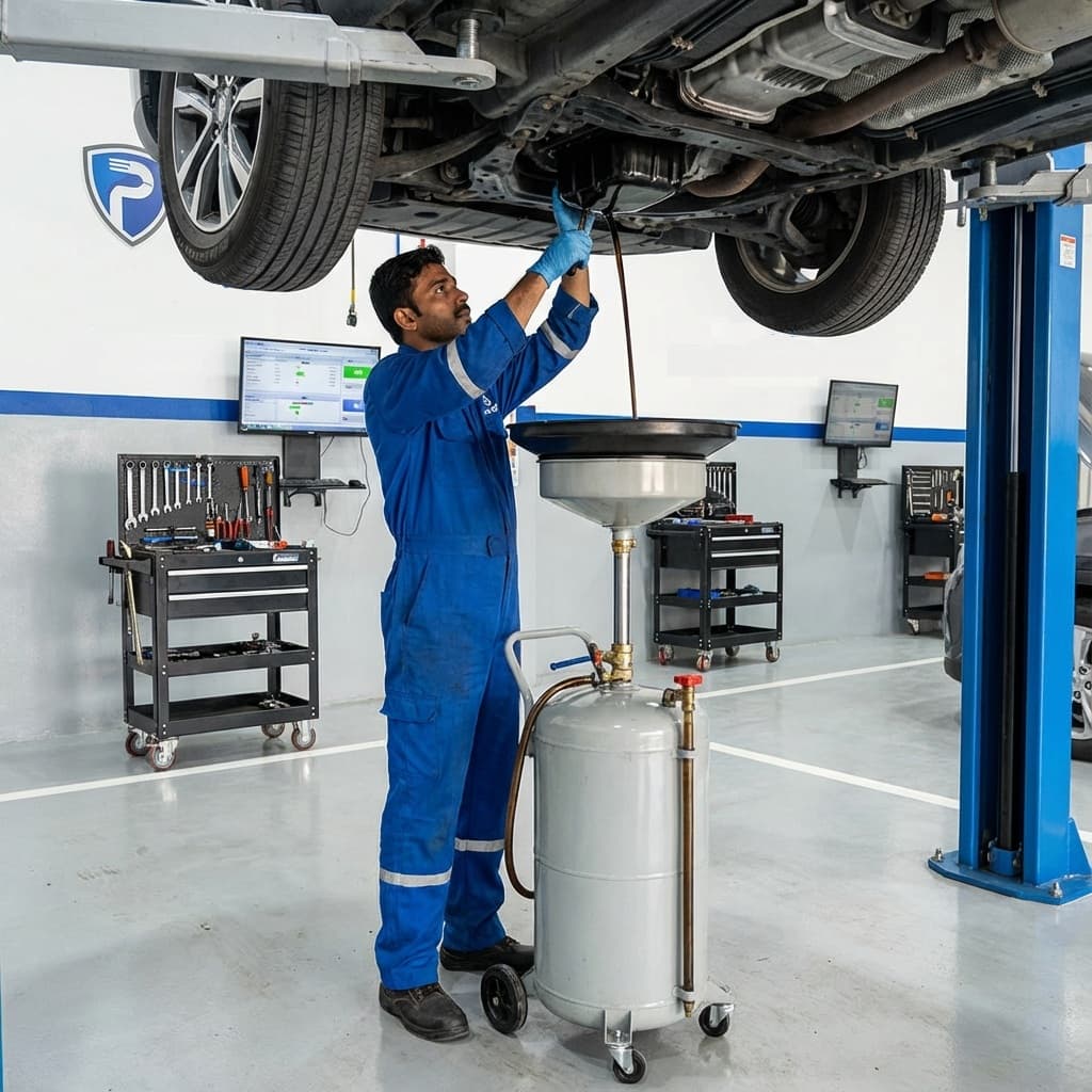 Professional Oil Change Dubai