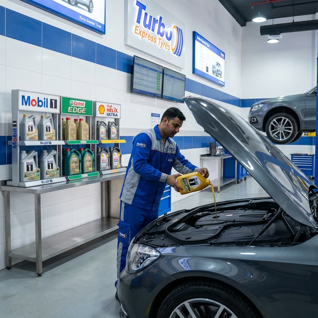 Professional Oil Change Near Me Dubai