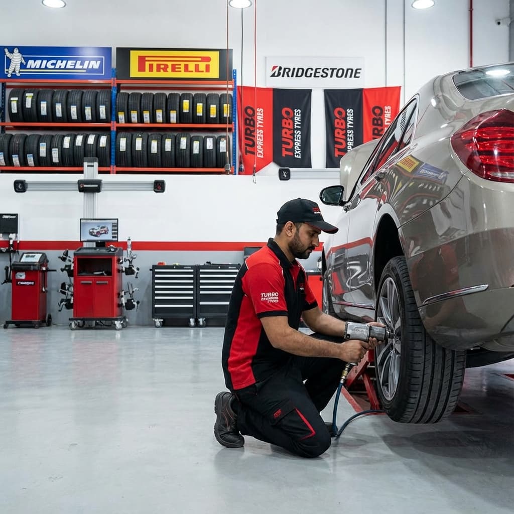 Tyre Change Near Me Dubai - Professional Service